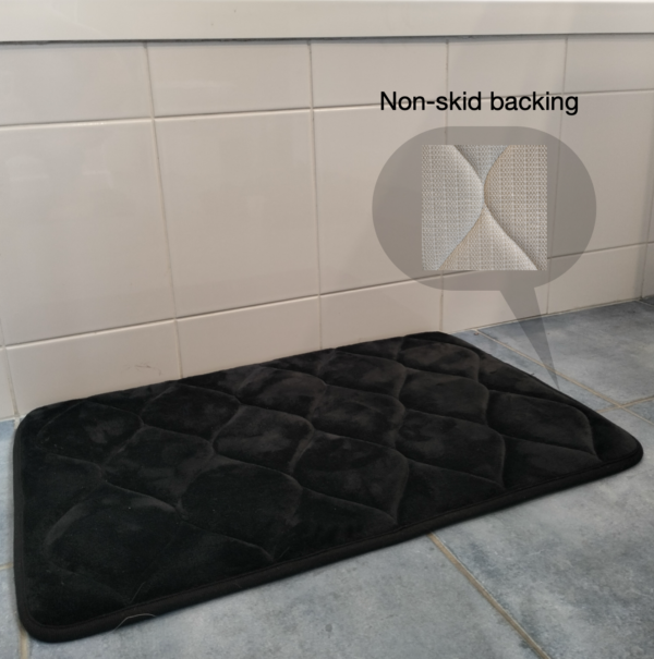 COLORXY - Memory Foam Bathroom Rugs Ultra Soft